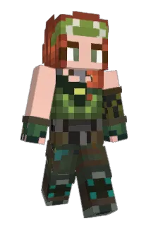 LHC0719 Minecraft avatar full body