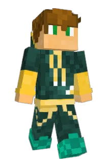 LIME5807 Minecraft avatar full body