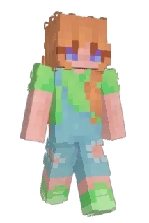 LLorelai Minecraft avatar full body