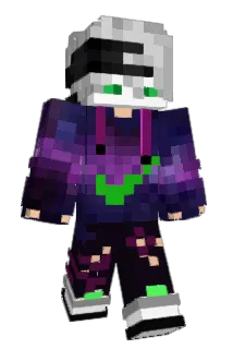 LLuxRay Minecraft avatar full body