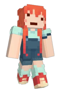 LM0667_ Minecraft avatar full body