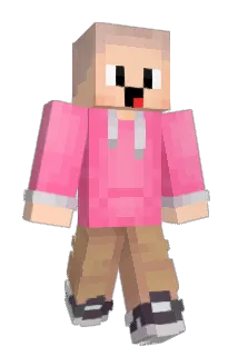 LOGO Minecraft avatar full body