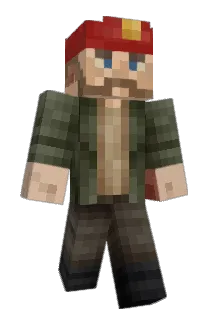 LRedhead Minecraft avatar full body