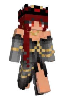 LS071 Minecraft avatar full body