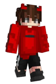 LUC4_08 Minecraft avatar full body