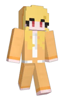 LZ0319 Minecraft avatar full body