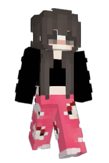 LZH_307 Minecraft avatar full body