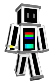 LZJ0103 Minecraft avatar full body