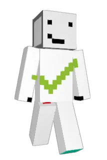 L_0420 Minecraft avatar full body