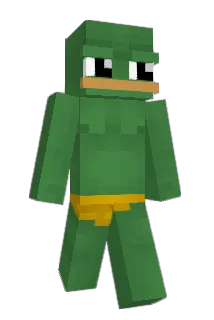 L_a_m_e Minecraft avatar full body