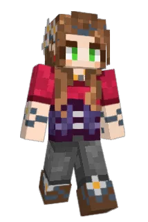 L_aurora Minecraft avatar full body