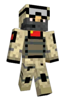L_victory Minecraft avatar full body