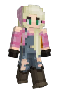 LaVaquera Minecraft avatar full body