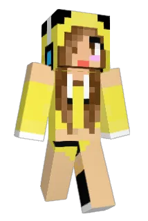 Laaapou Minecraft avatar full body