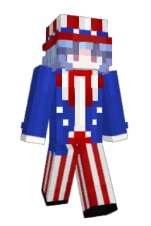 LaborDay Minecraft avatar full body