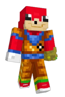Lachsgeburt Minecraft avatar full body