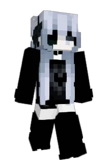 Lackfarbe Minecraft avatar full body