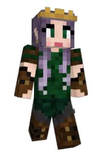 LadyBlackFox Minecraft avatar full body