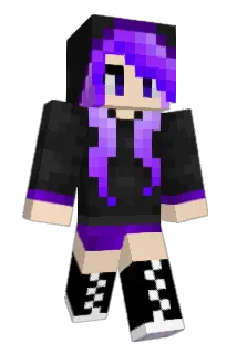LadyMercury01 Minecraft avatar full body