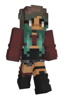 LadyMetallia Minecraft avatar full body