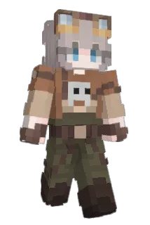 LadyTijeras Minecraft avatar full body