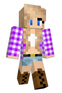 LadyWoz Minecraft avatar full body