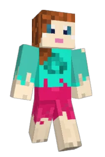LadyinJeans Minecraft avatar full body