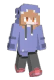 Ladylayko Minecraft avatar full body