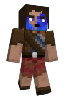 Lagginoid Minecraft avatar full body