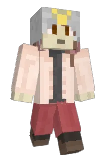 LainIwakura Minecraft avatar full body