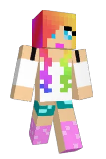 Lalalolli Minecraft avatar full body