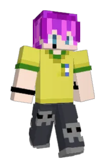 Lambarizinho Minecraft avatar full body