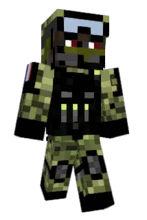 Lamborghighi Minecraft avatar full body