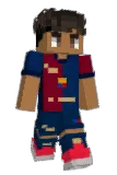 LamiineYamal Minecraft avatar full body