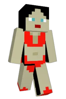 LanaRodes Minecraft avatar full body