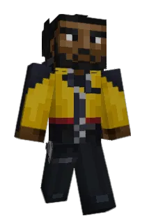 Lando Minecraft avatar full body