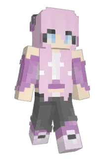 LapisLaLisa Minecraft avatar full body