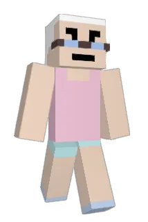 Large_Johnson Minecraft avatar full body