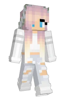 Larklily Minecraft avatar full body