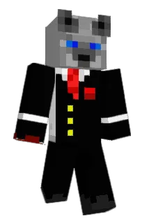 Larvvy Minecraft avatar full body