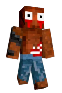 LaserTips Minecraft avatar full body