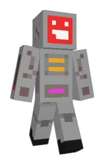 Laserdrucker Minecraft avatar full body