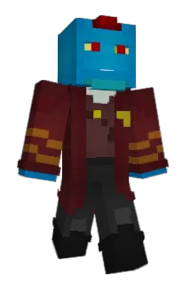 Laserlang Minecraft avatar full body