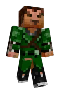 Laserpixel Minecraft avatar full body