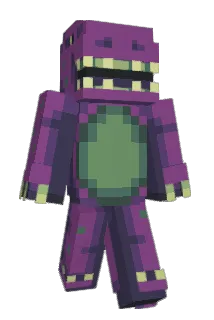 Latencyed Minecraft avatar full body