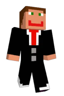 Laughed Minecraft avatar full body