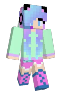 LauraNettaw Minecraft avatar full body