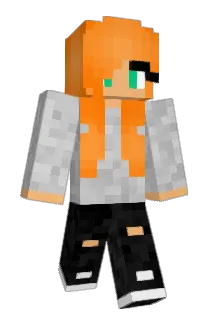 Lauracraft Minecraft avatar full body