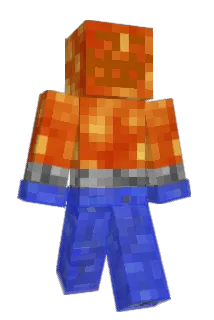 Lavacast Minecraft avatar full body