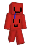 Lavapito Minecraft avatar full body